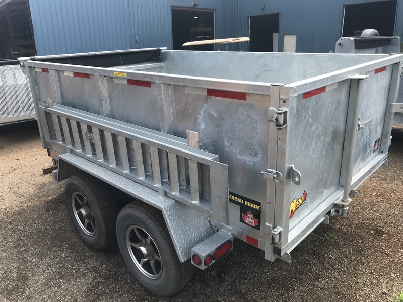 Cargo, Utility Trailers  2023 Miska Galvanized 6'x10' Dump Trailer Photo